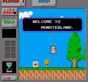 Wonder Boy in Monster Land - Arcade 1