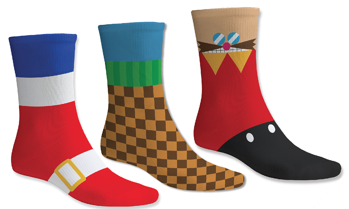 sonicsocks SEGA Nerds