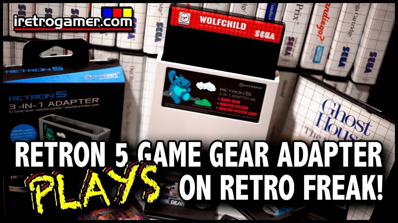 See the RetroN 5 3in1 Adapter playing on a Retro Freak SEGA Nerds