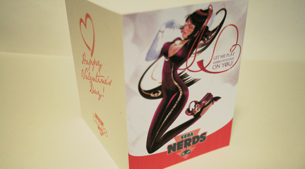 Bayonetta Valentine's Card by Ale Salcido