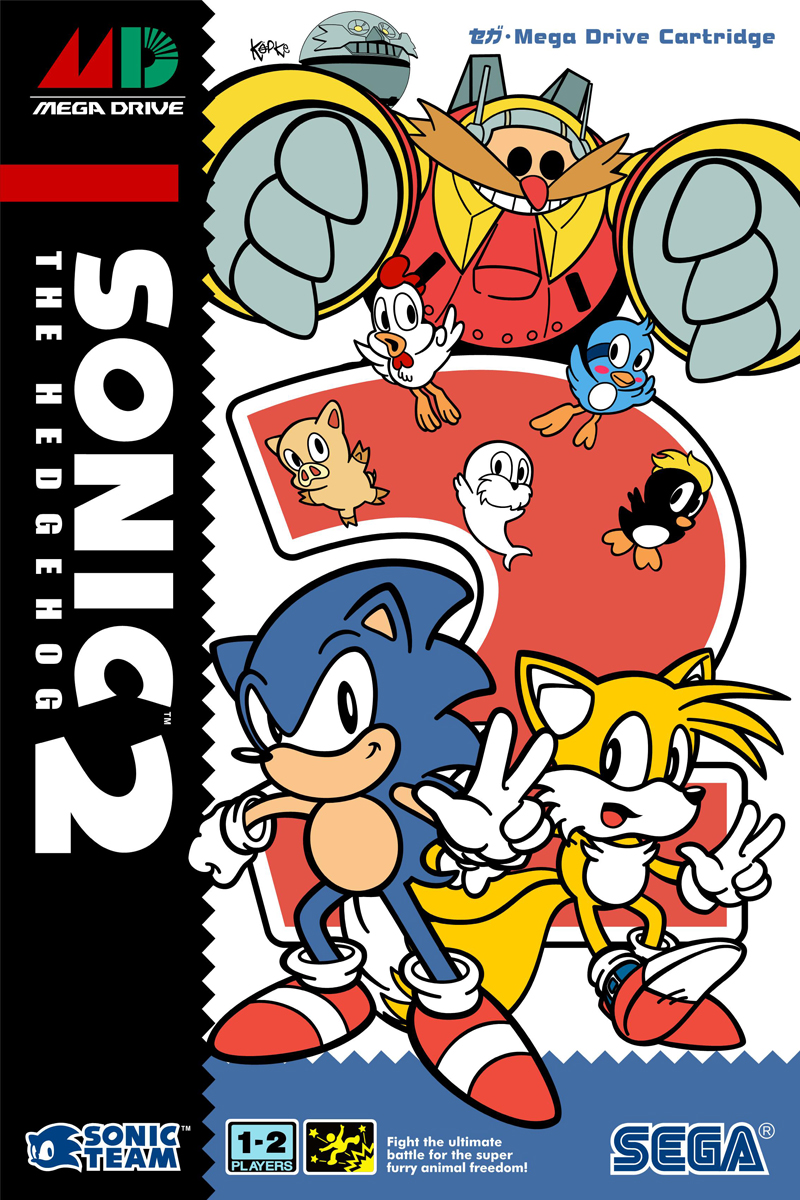 Sonic 2 Poster by Köpke