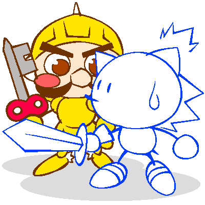 Sonic the Sketchog and Clockwork Knight by Shinogo