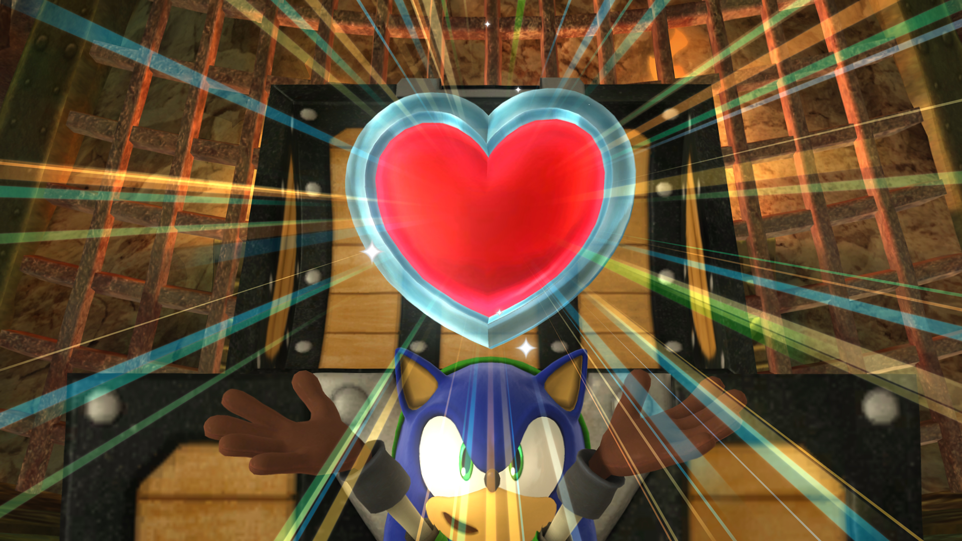 Sonic heart container