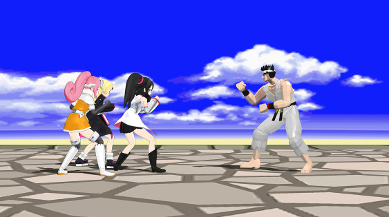 sega hard girls akira from Virtua Fighter
