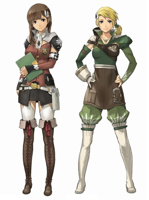 Stella the 17 year old strategist and Ashe the soilder