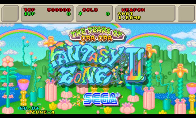 Review_Fantasy_Zone_II_2_3DS_title_screen