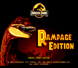 Retro_review_Jurassic_Park_rampage_Edition_title