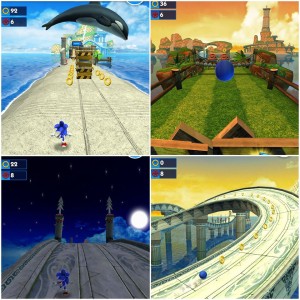 sonic dash day night