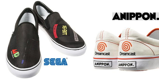 SEGA console shoes