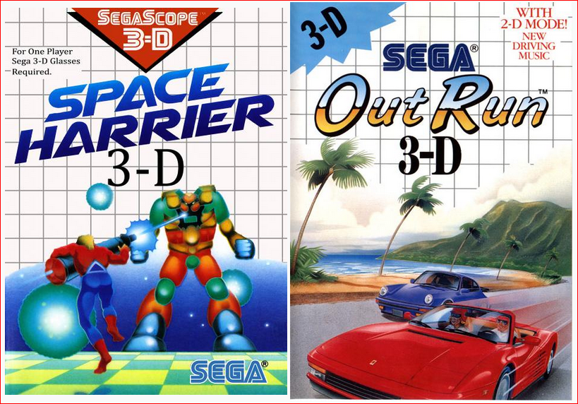 Bet ya didn't know there were already some 3D Classics released on the Master System!