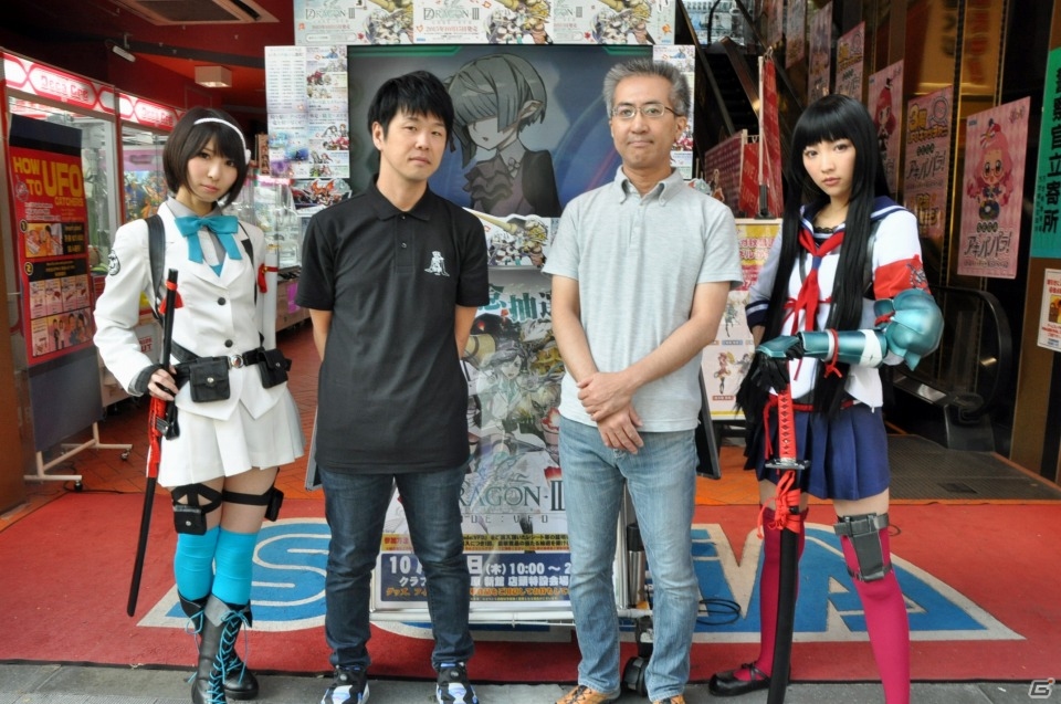 7th dragon III producers Masayuki Kawabata and Juro Watari